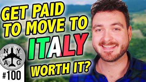 Get paid to move to italy. Things To Know About Get paid to move to italy. 